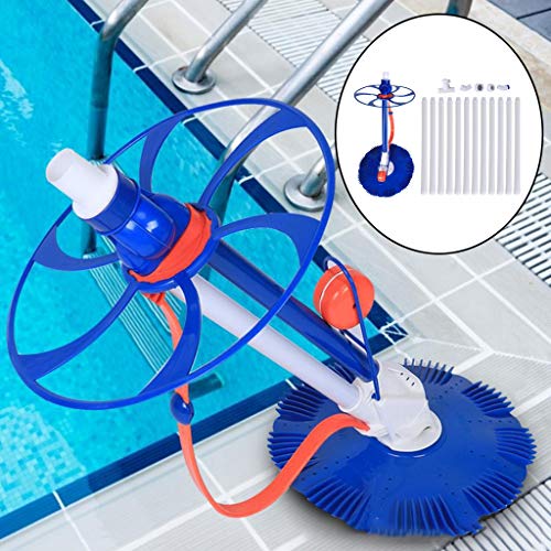 Professional Automatic Pool Vacuum Cleaner Suction Sweeper Cleaning Equipment with 12 Hoses Remove Debris
