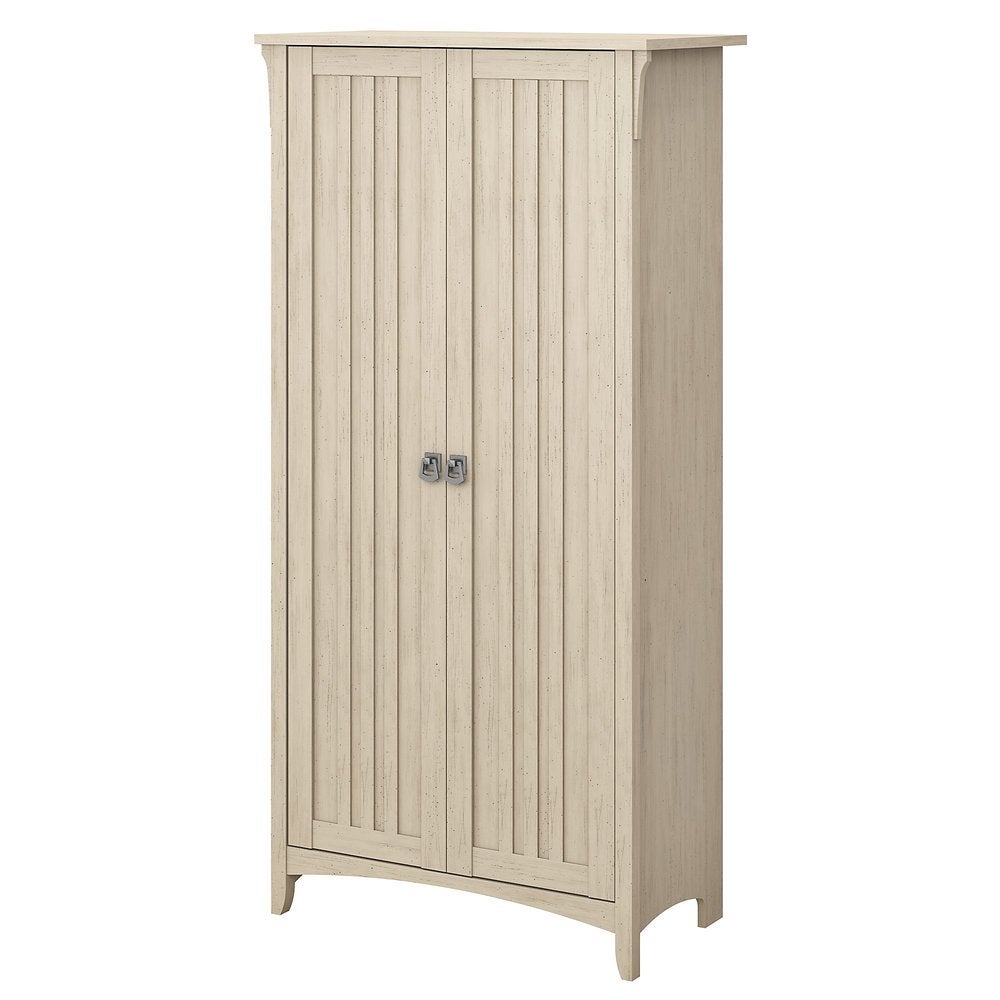 The Gray Barn Lowbridge Tall 2-door Storage Cabinet - White