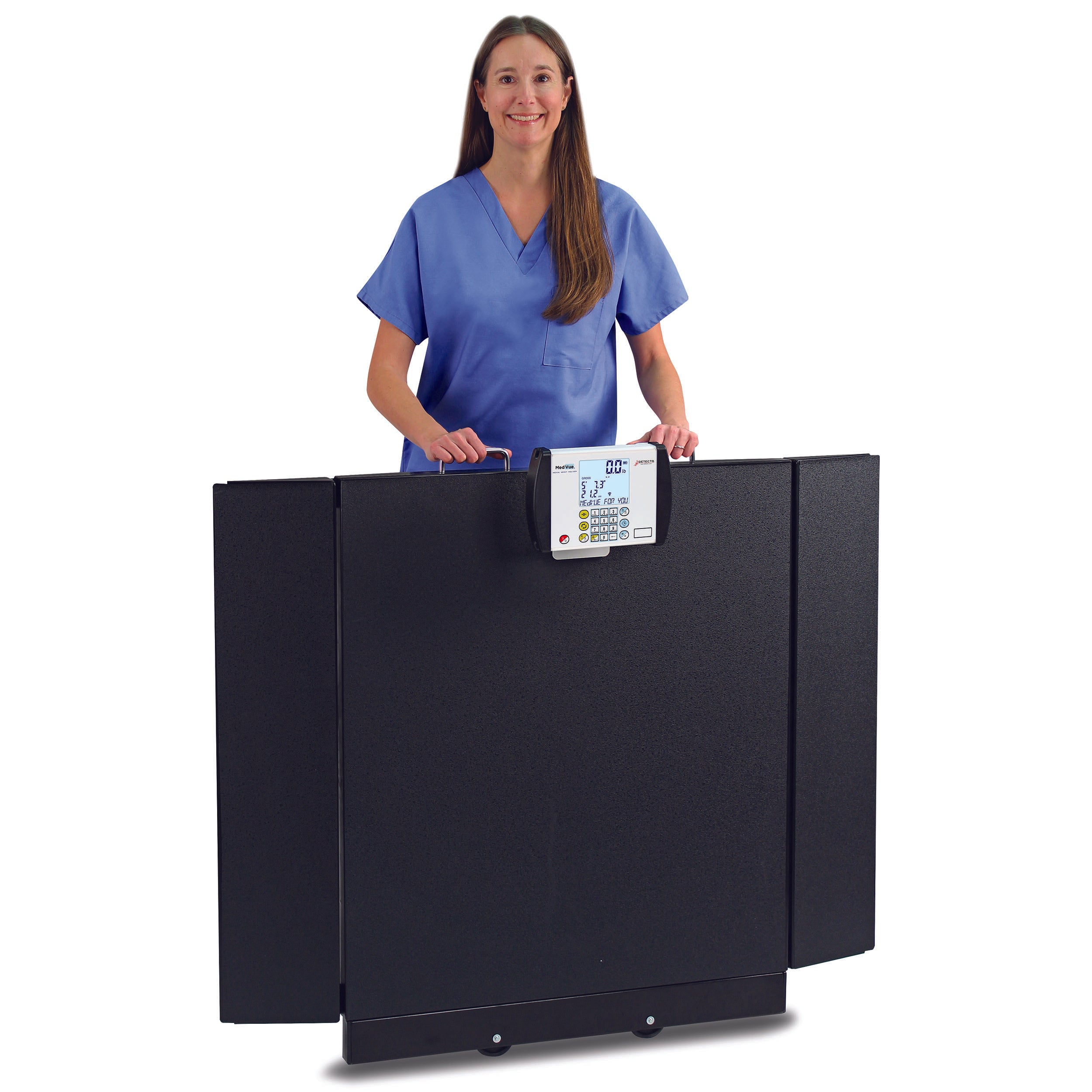 Detecto 6500 Portable and Low-Profile Wheelchair Scale