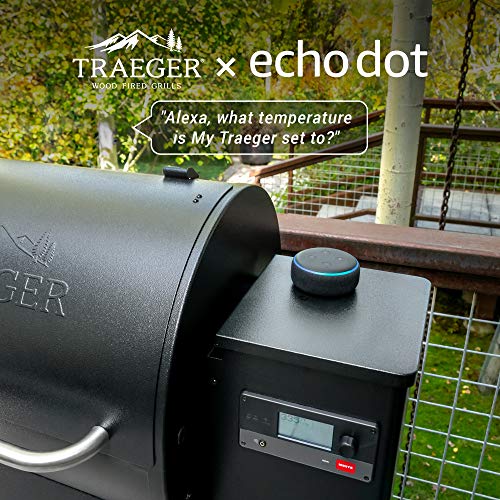 Traeger Grills TFB57GZEO Pro Series 575 Grill bundle with Echo Dot (3rd Gen) Charcoal