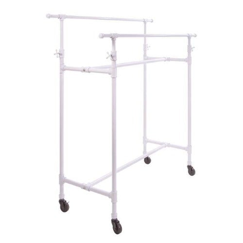 Econoco Pipeline Adjustable Double Bar Box Rack