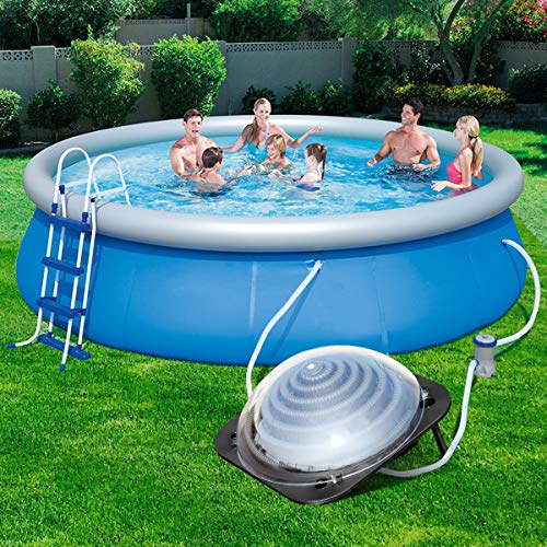 Goplus Solar Dome Swimming Pool Heater Above Ground, Pool Solar Heater, Sun Heater