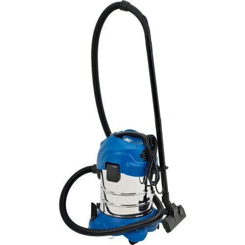 Stainless Steel Wet/Dry Vacuum, 6.6 Gallon Cap.