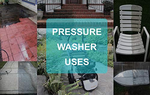 DUROWATT 3200 PSI Gas Pressure Washer,2.5 GPM 223CC 7.5HP Power Washer Gas with 5 Adjustable Nozzles, 1.1 Gal Onboard Soap Tank, 12