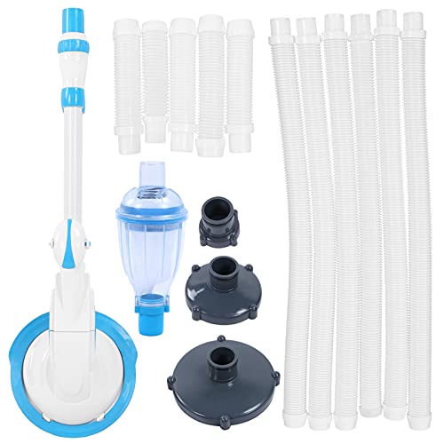 Pool Vacuum Heads - Robotic Suction Pool Cleaner - Automatic Pool Vacuum Cleaner Set Powerful Suction Head Floors Wall Steps Cleaning Tool Underwater Cleaner for Hot Tubs/Pools/Spas