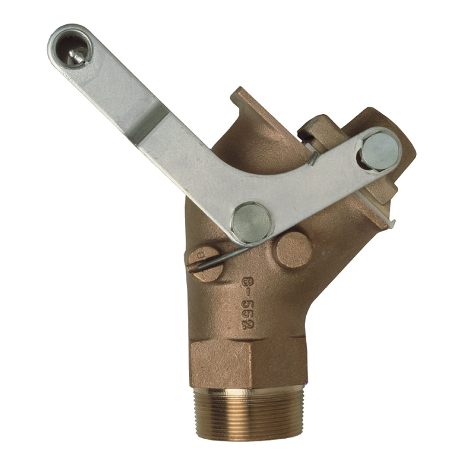 Justrite Brass Drum Gate Valve for Viscous Liquids, 2