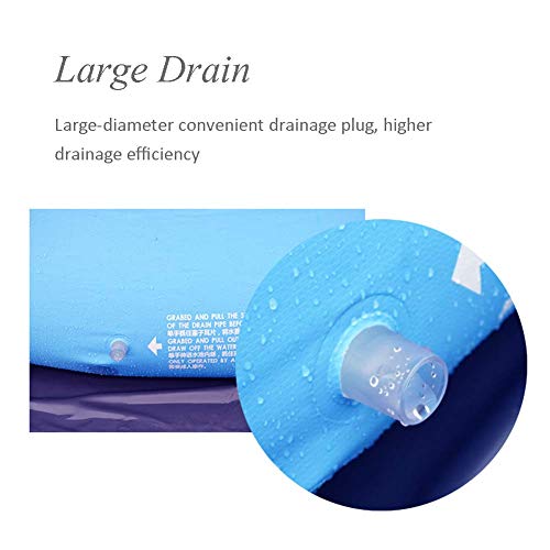 Extra Large 850L Inflatable Pool,PVC Family Swimming Pool Kiddie Pools Above Ground Pool with Pump