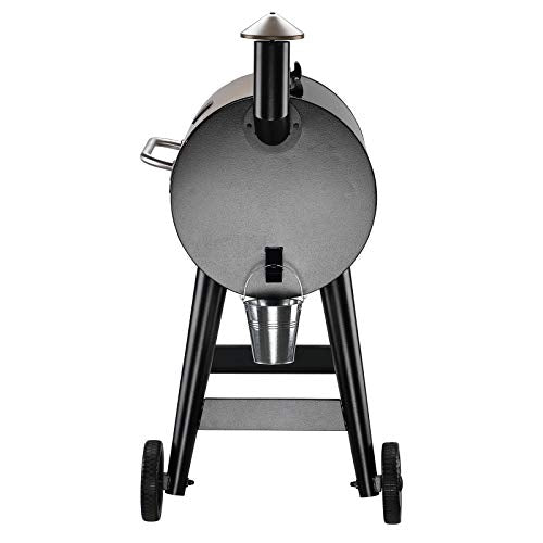 Z GRILLS 7002F 2021 Upgraded Wood Pellet Grill Smoker Portable for Outdoor BBQ, 8 in 1 BBQ Grill and Smoker with Digital Temperature Control, Hopper Clean-Out, 697 sq. in (Rain Cover Included)