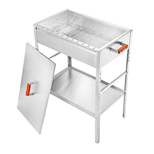 Aramco BBQ Grill & Lid, Large, Stainless Steel