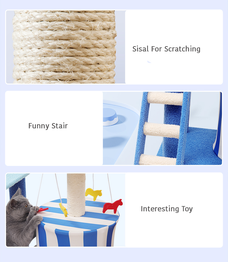 Aegean Sea Fairyland Cat Tree