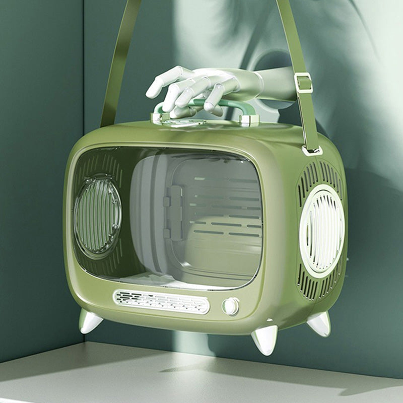 TV Shape Capsule Cat Carrier