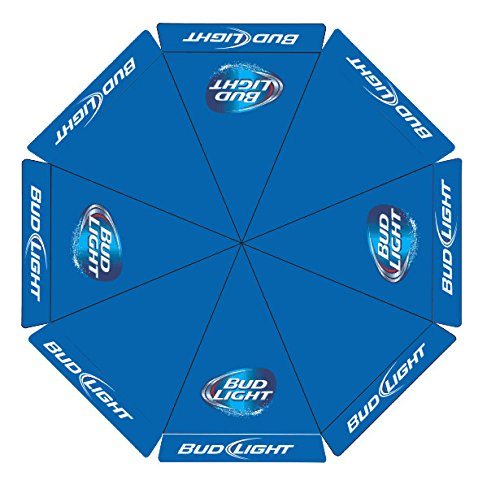 Bud Light Beer 9 Foot Patio Umbrella Market Style New