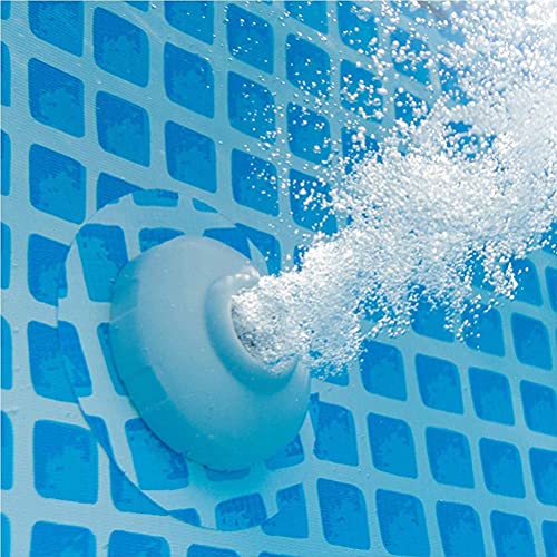 RSQJ Metal Frame Pool Round Frame Above Ground Pool Pond Family Swimming Pool Metal Frame Structure Pool 366 ×76 cm