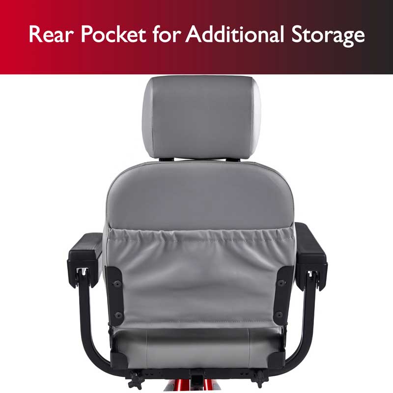 Zip'r Breeze 3-Wheel 24V 250W Heavy Duty Mobility Scooter Red New