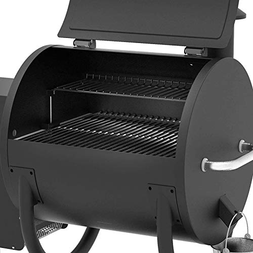Z GRILLS 550A 2021 Upgrade Wood Pellet Grill 8-in-1 BBQ Smoker with Digital Controller, 590 Sq In, Black