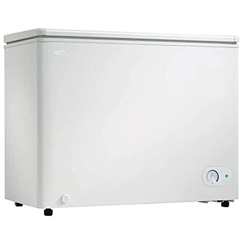 Danby 7.2 Cubic Feet Chest Freezer with Energy Efficient Foam Insulated Cabinet and Lid, White