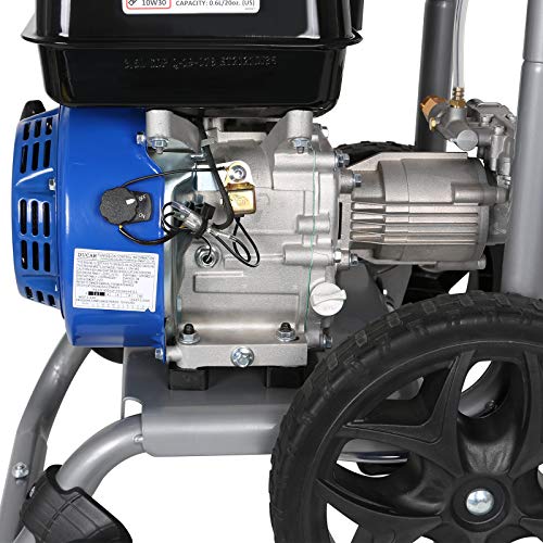 BILT HARD Pressure Washer Gas, 3300 PSI 2.6 GPM Power Washer, 212cc 6.5HP Engine, 5 Nozzles, 25ft Hose, EPA & CARB Compliant