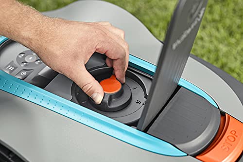 Gardena 15001-41 SILENO City 2700 sq ft Robotic Lawn Mower, Grey