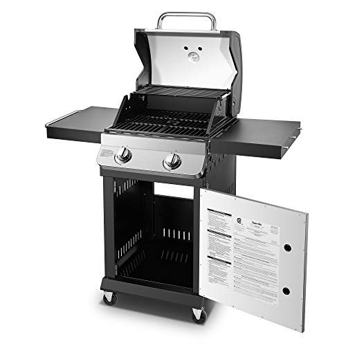 Dyna-Glo DGP321SNN-D Premier 2 Burner Natural Gas Grill, Stainless