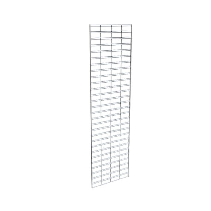 Econoco Slatgrid Panels - Chrome (Set of 3)