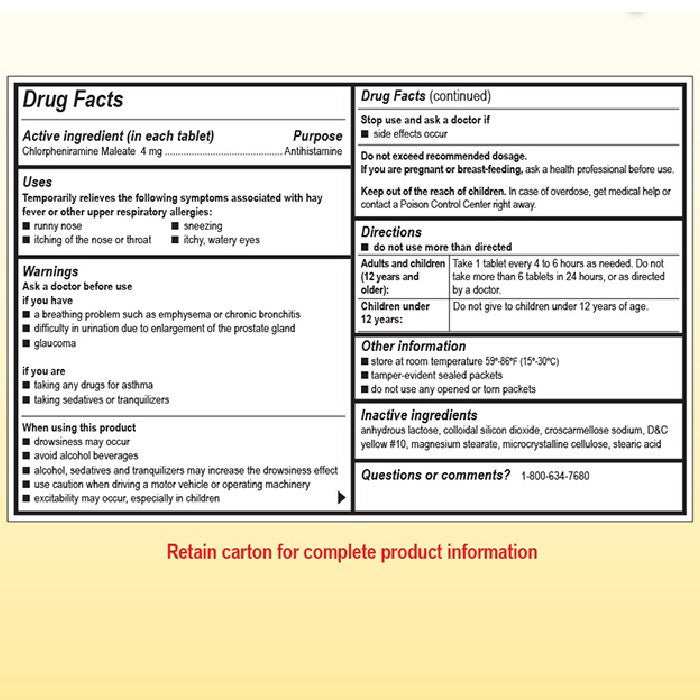 Medique Chlorphen Allergy Tablets