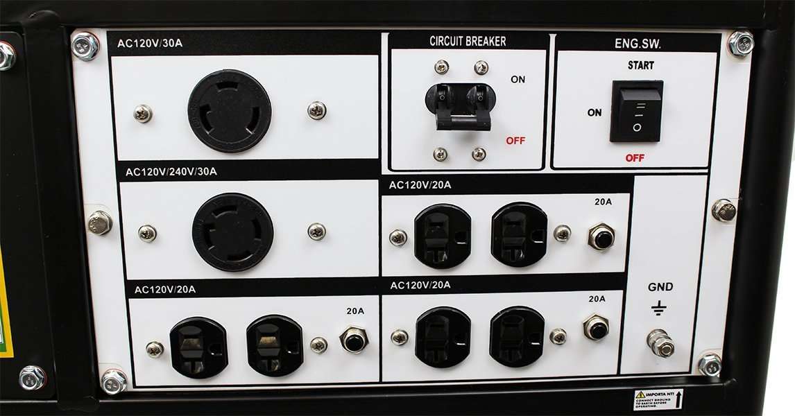 Lifan ES8100E Energy Storm 7500W/8100W Electric Start Generator Manufacturer RFB