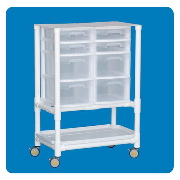 IPU Lockable Nursing Supply Cart