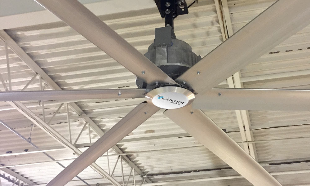 Canarm Hexa-Lite EC HVLS 14 Foot Blade Industrial Fan New