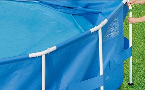 XLBHSH 305×76 cm Round Frame Swimming Pool Metal Frame Pool Above Ground Pool Pond Family Swimming Pool Metal Frame Structure Pool Leisure