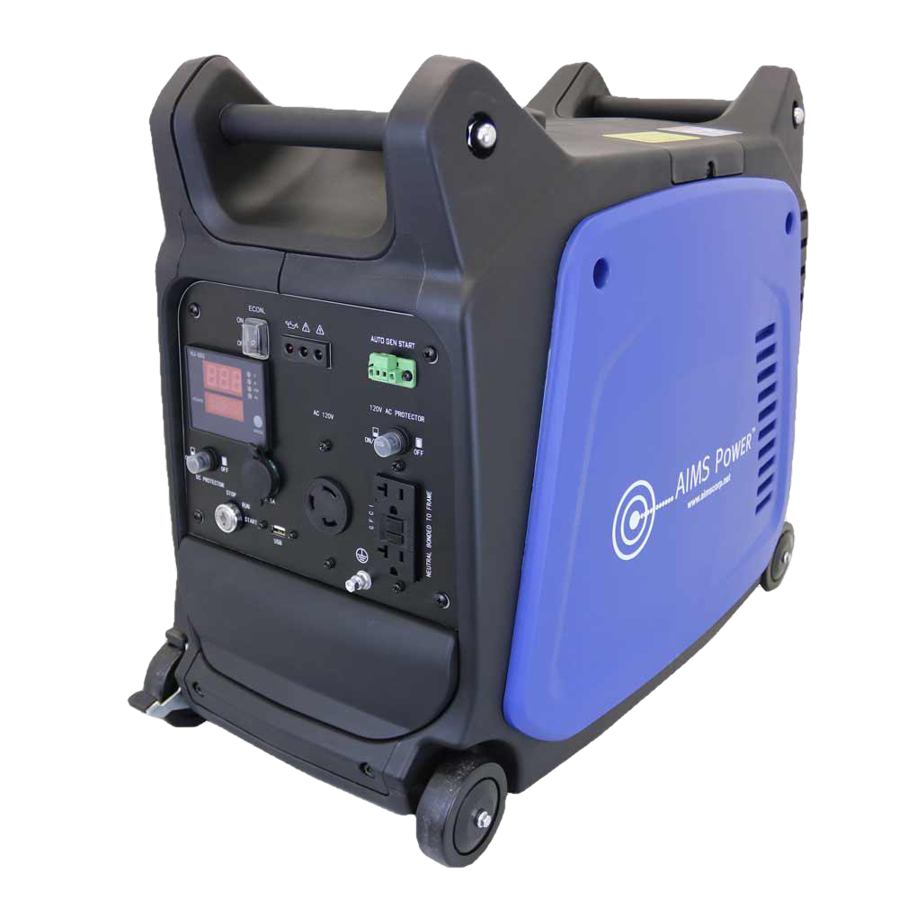 Aims GEN3200W120V 2800W/3200W CARB Electric Start Inverter Generator New