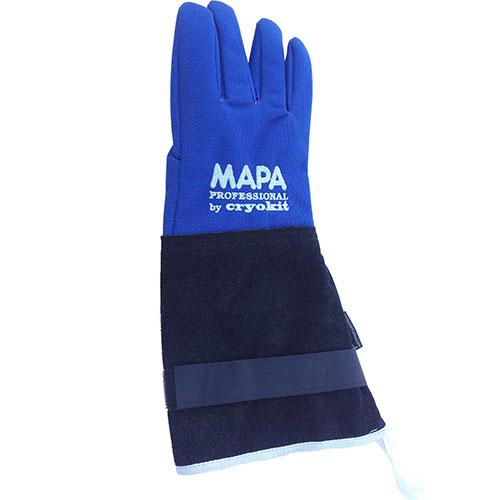 MAPA® Cryoplus 2.0 Waterproof Cryogenic Glove, Leather Safety Cuff, 15