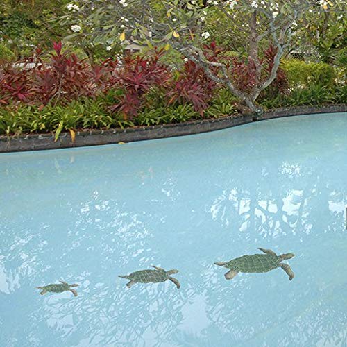Artistry in Mosaics Sea Turtle Ceramic Swimming Pool Mosaic (16