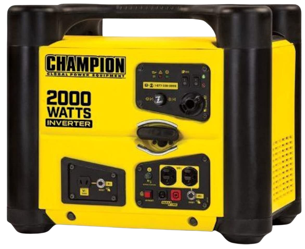 Champion 100148 1700W/2000W Gas Portable Inverter Generator New