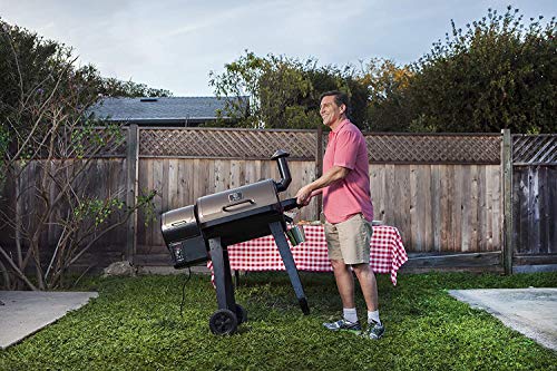 Z GRILLS ZPG-450A 2020 Upgrade Wood Pellet Grill & Smoker 6 in 1 BBQ Grill Auto Temperature Control, 450 Sq in Bronze