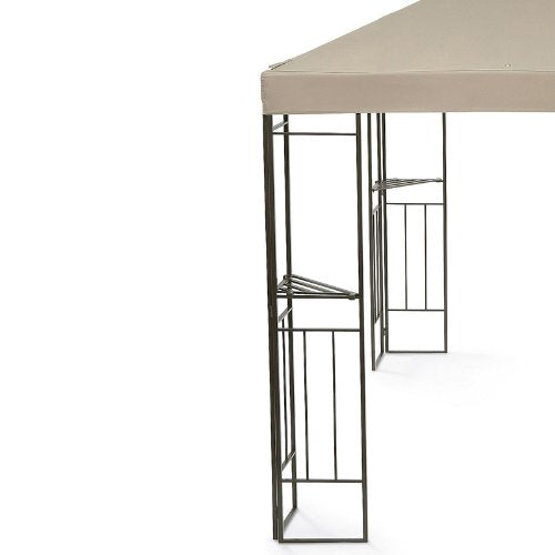 JCP 2011 Garden Gazebo Replacement Canopy Top Cover and Netting - RipLock 350