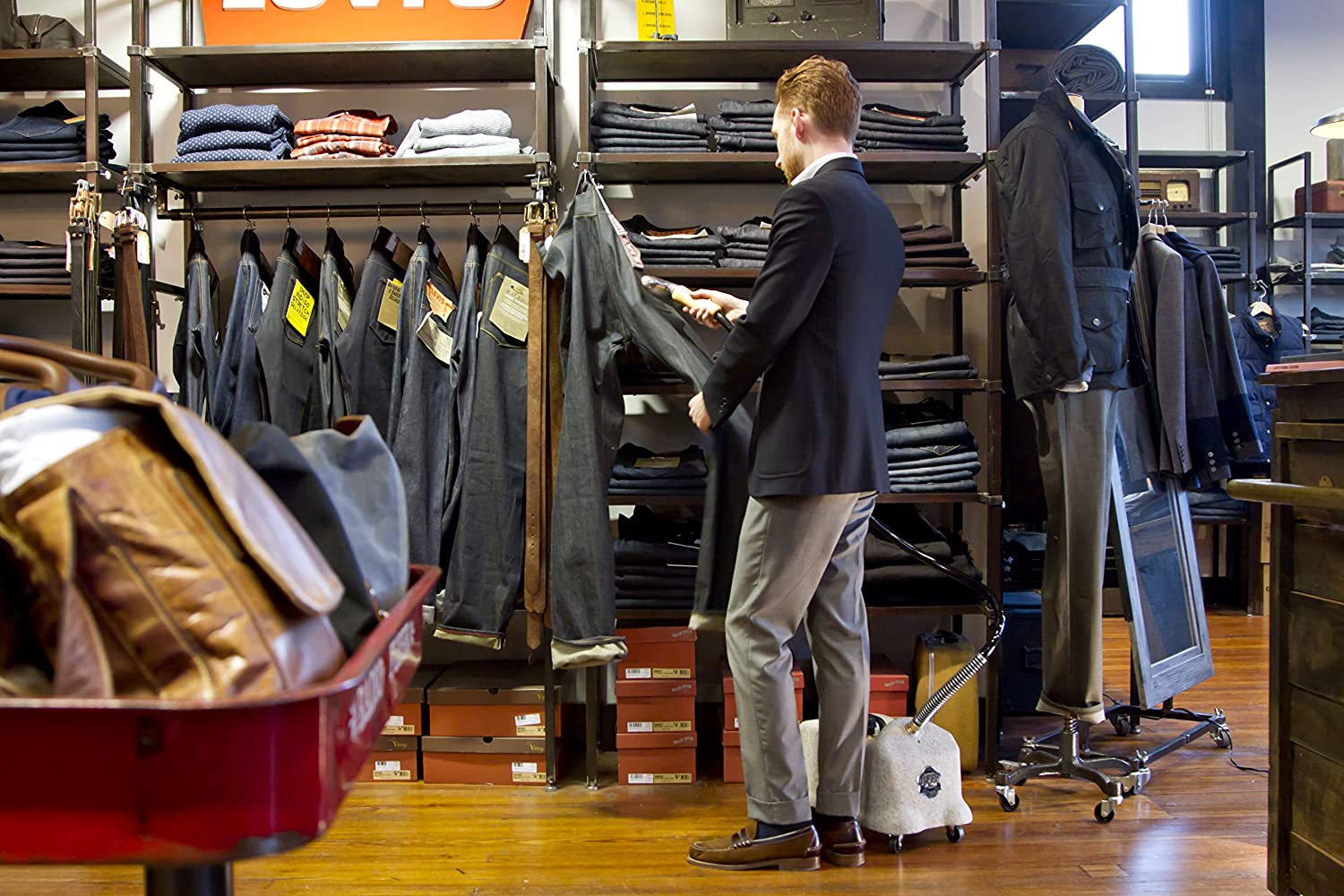 Jiffy Pro Line J-4000 Clothing Steamer Pink 120 Volt New