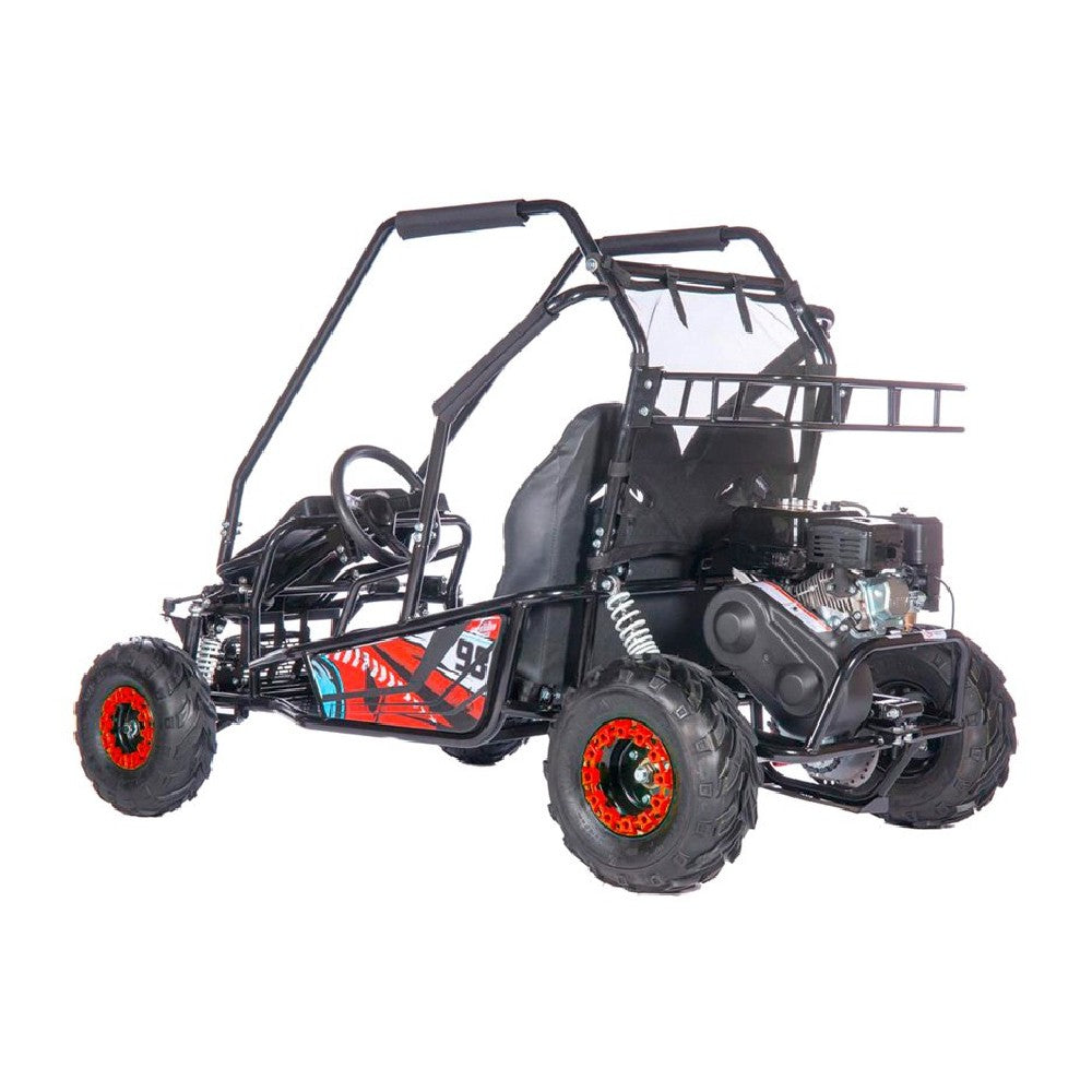 MotoTec Mud Monster XL 212cc 2 Seat Go Kart Full Suspension
