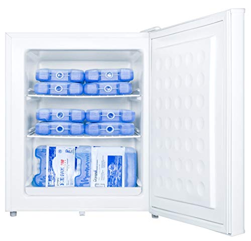 Summit Appliance FS30LMED Accucold Compact All-Freezer, 1.8 cu.ft Capacity, NIST Calibrated Temperature Display, Factory Installed Lock, Secure Three-Pronged Cord, Adjustable Thermostat