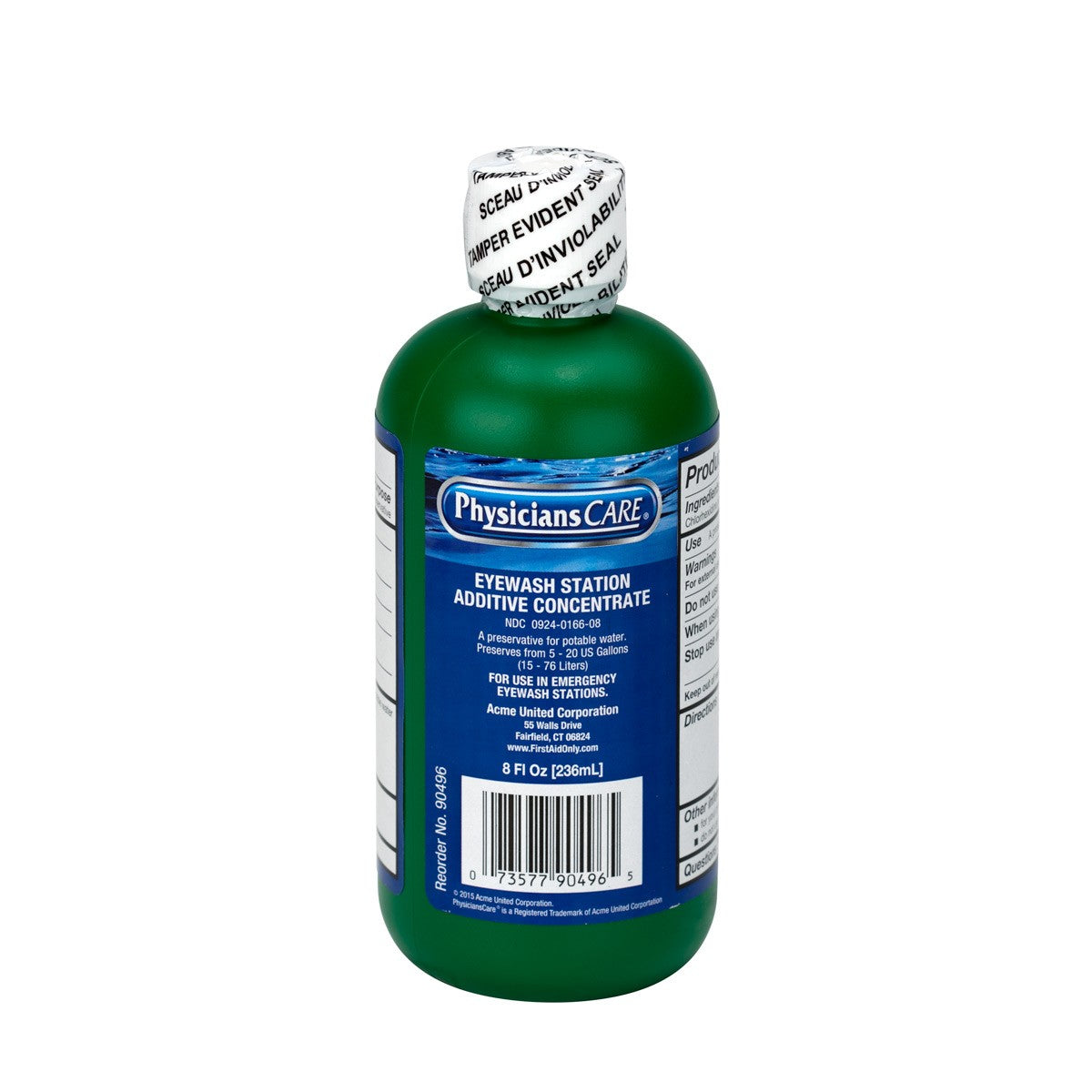 First Aid Only Eyewash Additive, 8 oz. Bottle (24 per order)