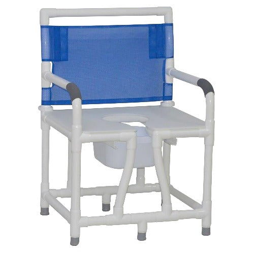 ConvaQuip Model 124-C10 Bariatric Bedside Commode
