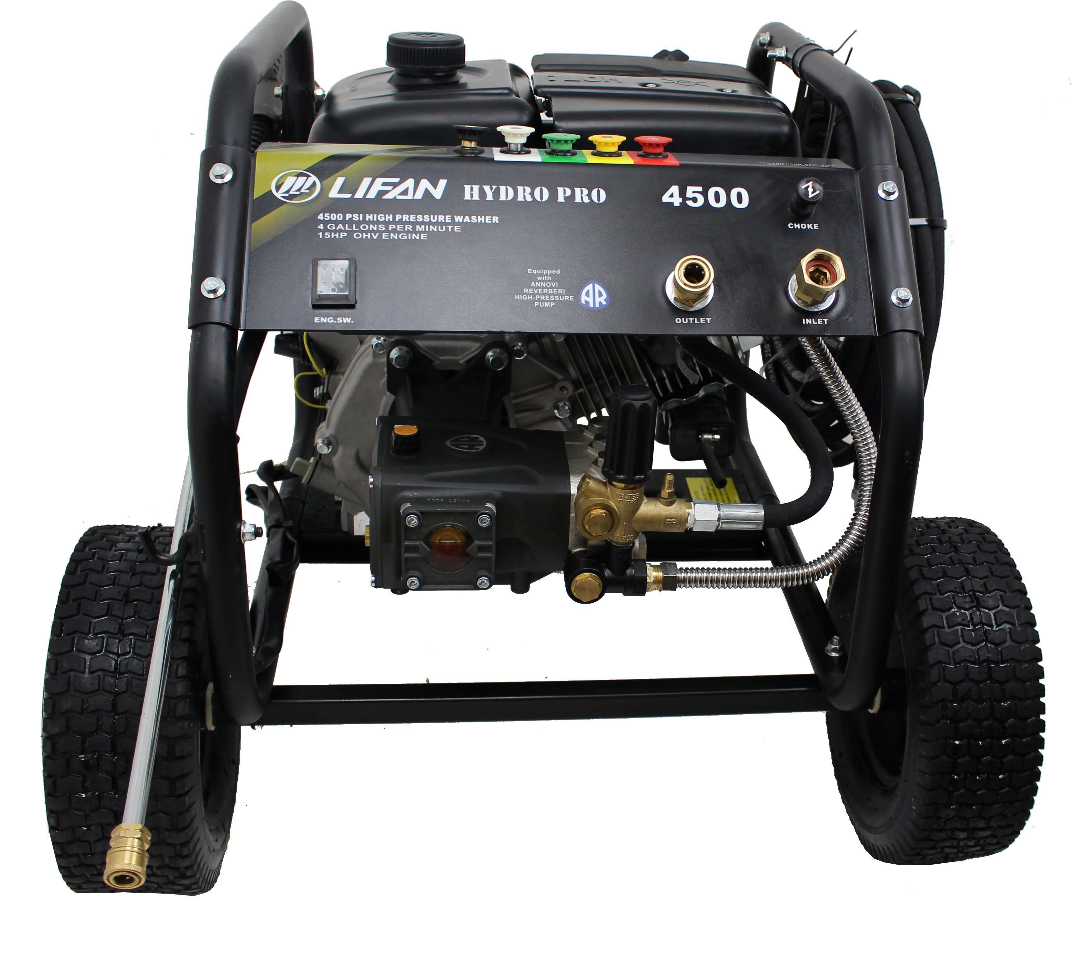 Lifan LFQ4515E Hydro Pro 4500 PSI 4 GPM Electric Start Pressure Washer Open Box (Never Used)