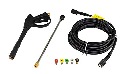 All Power America APW5119 3200 PSI 2.6 GPM Gas Pressure Washer, 30 ft High Hose, Black/Red