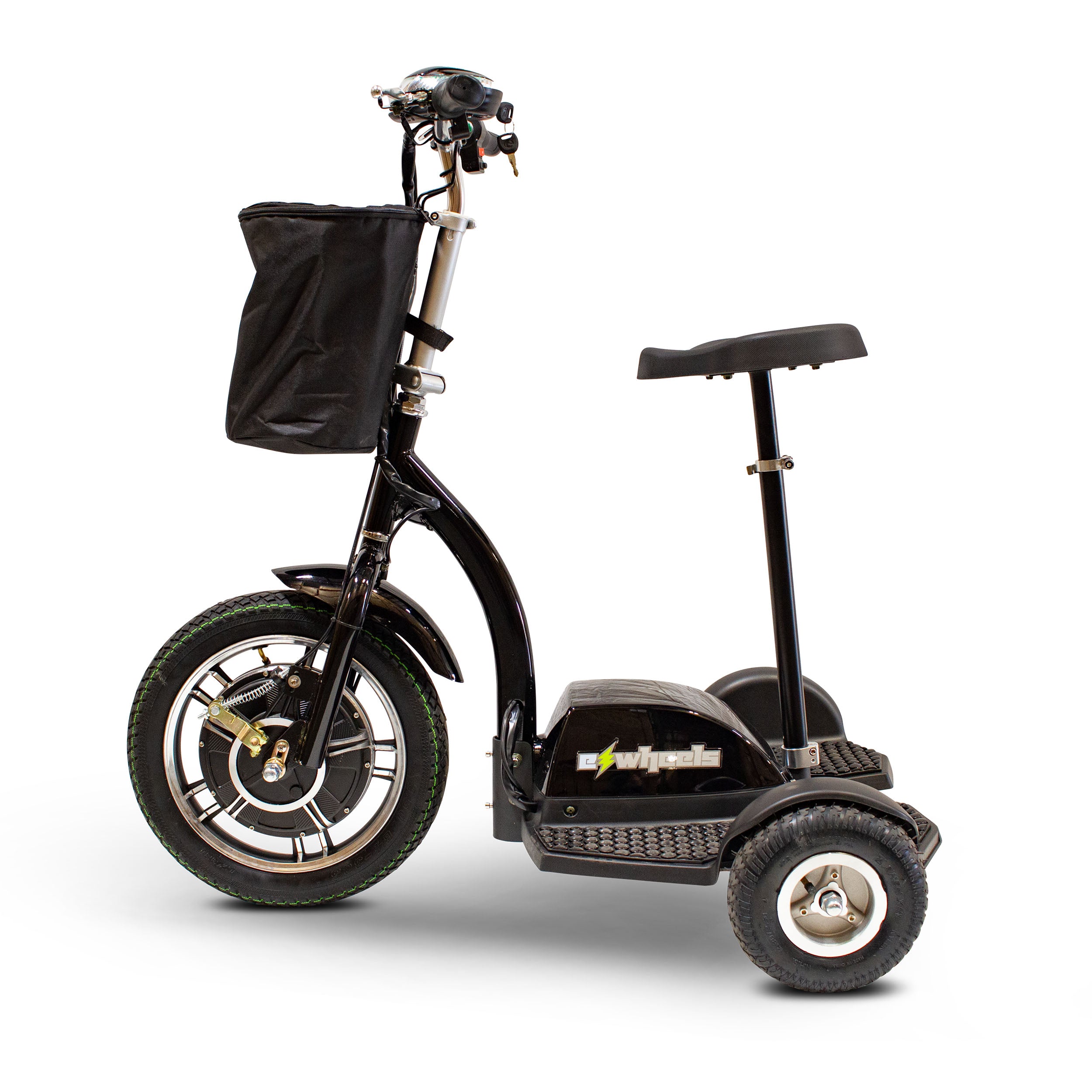 EWheels EW-18 Stand-in-Ride 3-Wheel Folding Mobility Scooter