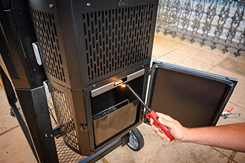 Masterbuilt MB20040220 Gravity Series 560 Digital Charcoal Grill + Smoker, Black