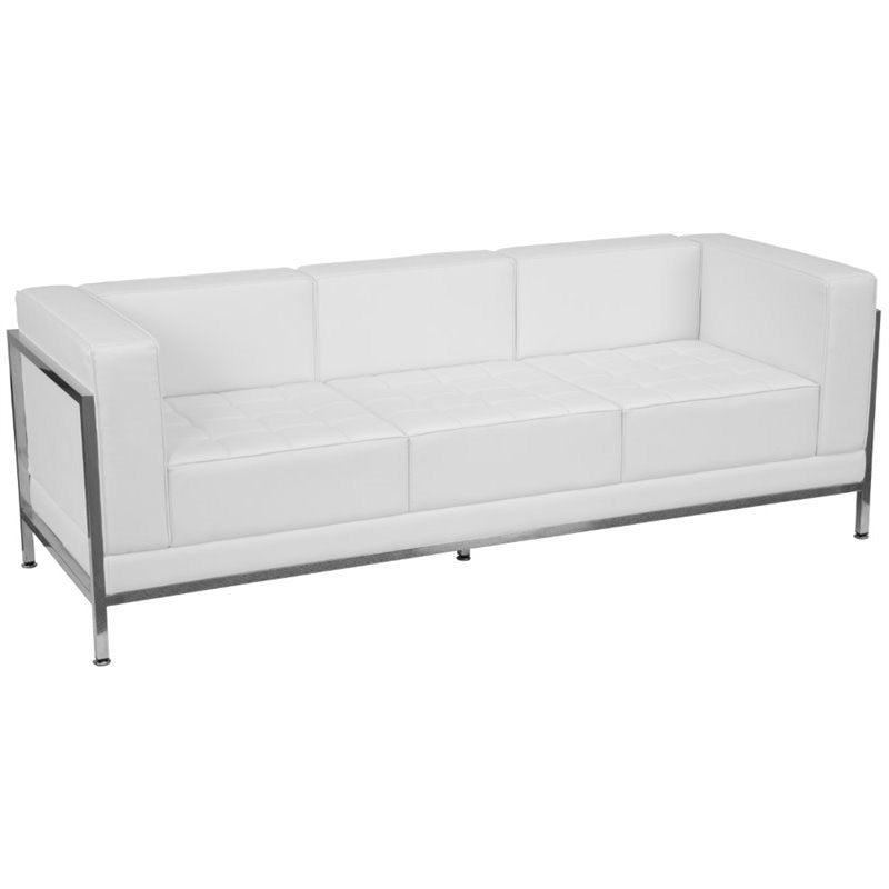 Flash Furniture Leather Reception Sofa