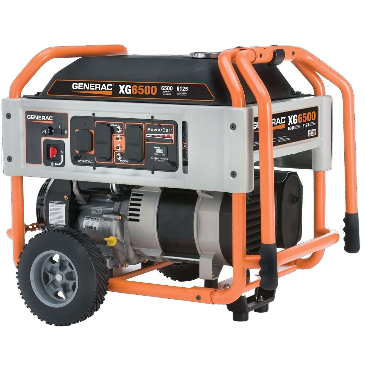 Generac XG6500 6500W/8125W Commercial OHVI Generator Manufacturer RFB