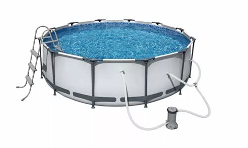 Bestway 56419 Steel Pro MAX Above Ground Swimming Pool, with Filter Pump 12' x 39.5