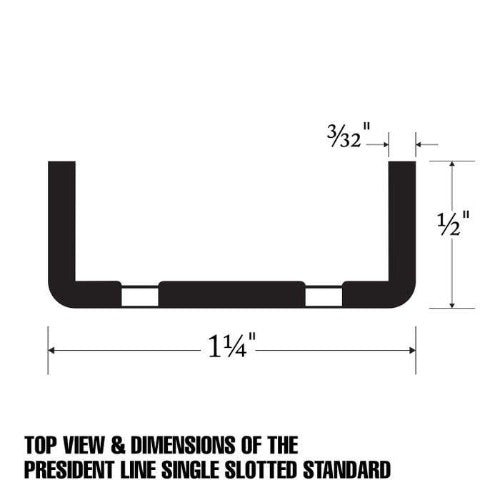 Econoco Heavy Weight Double Slot w/ 1/2