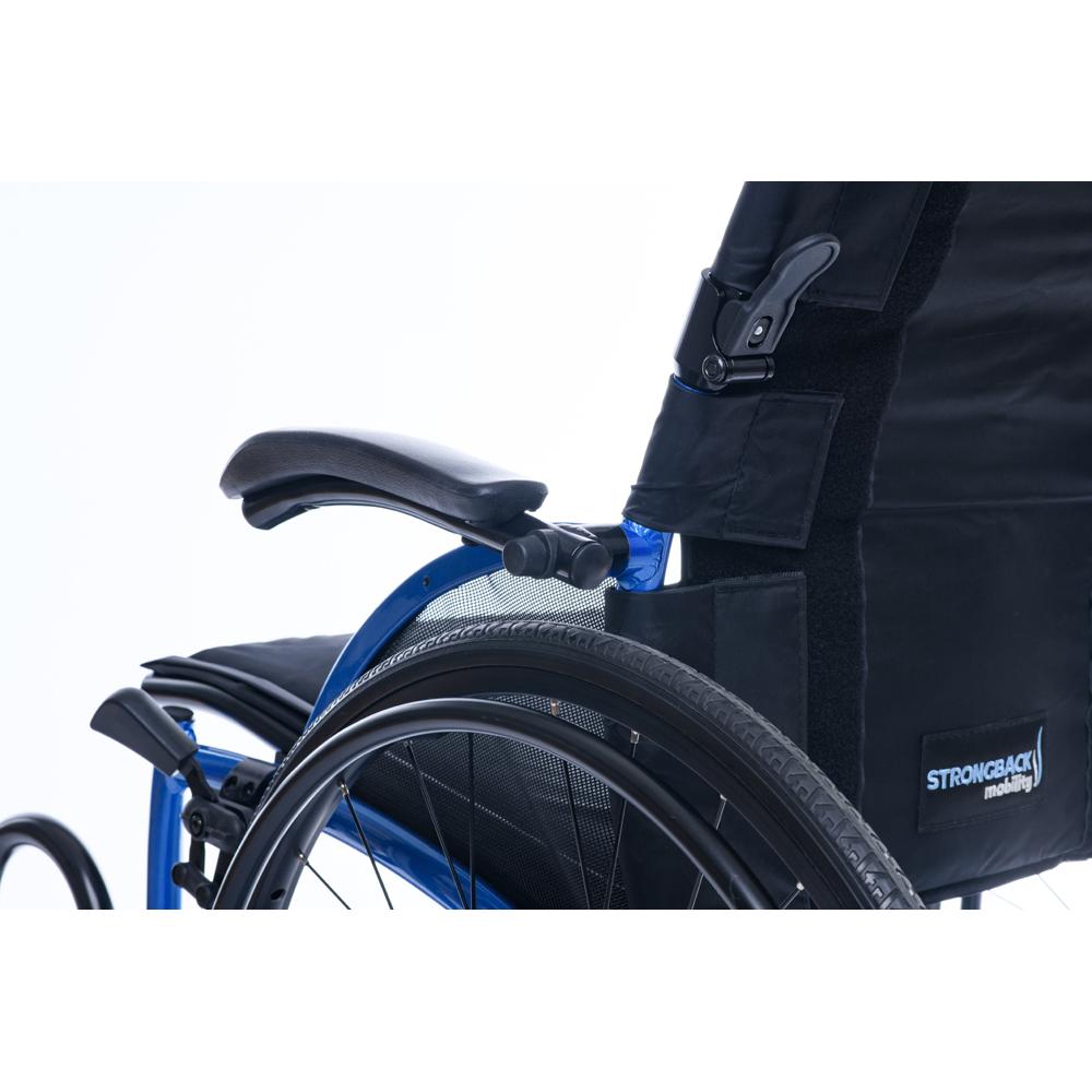 Strongback Mobility 24 Flip Ultra Lightweight Folding Wheelchair