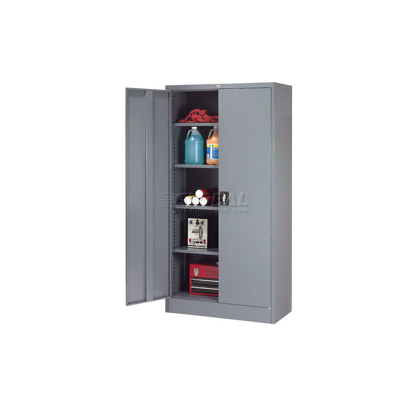 Steel Storage Cabinet Recessed Handle 36